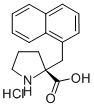 (R)-alpha-(1-naphthalenylmethyl)-proline-hcl Structure,637020-97-4Structure