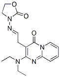 2-Diethylamino-3-[2-[(2-oxooxazolidin-3-yl)imino]ethyl ]-4h-pyrido[1,2-a]pyrimidin-4-one Structure,63731-89-5Structure