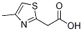 2-(4-Methylthiazol-2-yl)acetic acid Structure,637347-92-3Structure