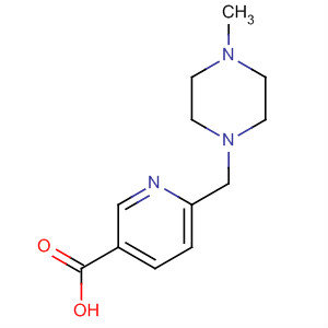 6-(4-Methyl-piperazin-1-ylmethyl)-nicotinic acid Structure,637354-27-9Structure