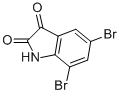 5,7-Dibromoisatin Structure,6374-91-0Structure