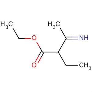 Butanoic acid,2-ethyl-3-imino-,ethyl ester Structure,63745-59-5Structure