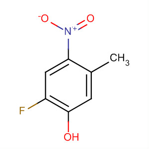 2-Fluoro-5-methyl-4-nitrophenol Structure,63762-80-1Structure