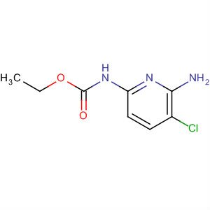 Ethyl 6-amino-5-chloropyridin-2-ylcarbamate Structure,63764-08-9Structure