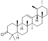 烏蘇-12-烯-3-酮結(jié)構(gòu)式_638-96-0結(jié)構(gòu)式