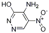 4-Amino-5-nitropyridazin-3-ol Structure,6381-47-1Structure