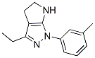 Pyrrolo[2,3-c]pyrazole, 3-ethyl-1,4,5,6-tetrahydro-1-(3-methylphenyl)- (9ci) Structure,638131-68-7Structure