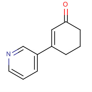 3-(3-Pyridyl)-2-cyclohexen-1-one Structure,63843-14-1Structure