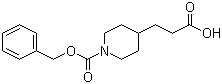 1-[(Phenylmethoxy)carbonyl]-4-piperidinepropanoic acid Structure,63845-33-0Structure