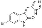 6-Bromo-3-(3h-imidazol-4-ylmethylene)-1,3-dihydro-indol-2-one Structure,638563-57-2Structure