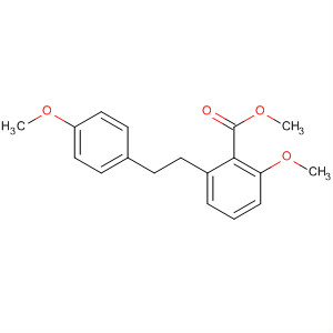 2-Methoxy-6-[2-(4-methoxyphenyl)ethyl ]benzoic acid methyl ester Structure,63898-02-2Structure