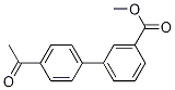 Methyl4-acetyl-[1,1-biphenyl]-3-carboxylate Structure,638995-33-2Structure