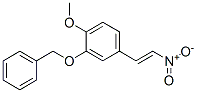 3-Benzyloxy-4-methoxy-b-nitrovinylbenzene Structure,63909-29-5Structure