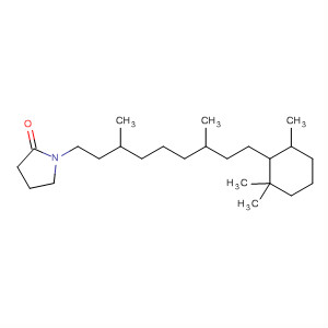 1-[3,7-Dimethyl-9-(2,2,6-trimethylcyclohexyl)nonyl ]pyrrolidin-2-one Structure,63913-39-3Structure