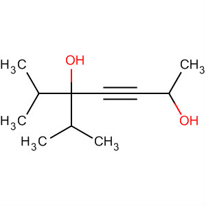 6-Methyl-5-isopropyl-3-heptyne-2,5-diol Structure,63922-38-3Structure