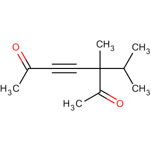 5-Methyl-5-isopropyl-3-heptyne-2,6-dione Structure,63922-44-1Structure