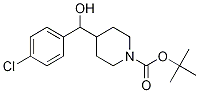 Tert-butyl 4-((4-chlorophenyl)(hydroxy)methyl)piperidine-1-carboxylate Structure,639468-65-8Structure