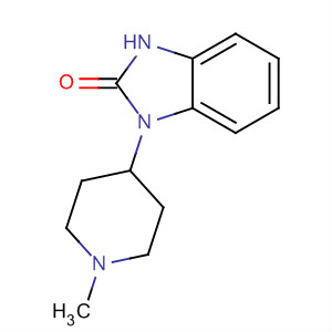 2H-benzimidazol-2-one, 1,3-dihydro-1-(1-methyl-4-piperidinyl)- Structure,63959-26-2Structure