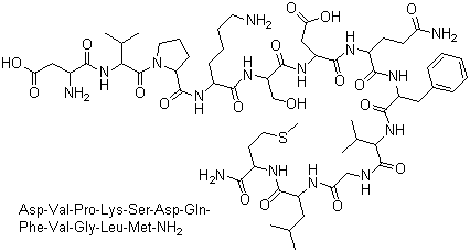 肛褶蛙肽結(jié)構(gòu)式_63968-82-1結(jié)構(gòu)式