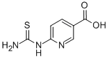 6-[(Aminothioxomethyl)amino]-3-pyridine carboxylic acid Structure,639858-73-4Structure