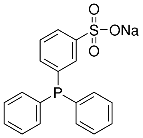 Diphenyl(m-sulfonatophenyl)phosphine dihydrate sodium salt Structure,63995-75-5Structure