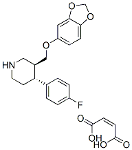 Paroxetine maleate Structure,64006-44-6Structure