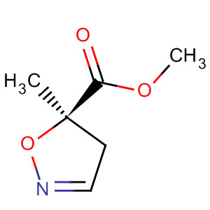 (R)-4,5-dihydro-5-methyl-5-isoxazolecarboxylic acid methyl ester Structure,64018-42-4Structure