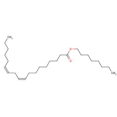 Octyl (9z,12z)-octadeca-9,12-dienoate Structure,64022-34-0Structure