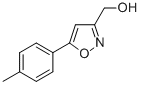 [5-(4-Methylphenyl)isoxazol-3-yl]methanol Structure,640291-93-6Structure