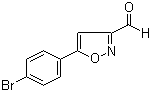 5-(4-Bromophenyl)isoxazole-3-carbaldehyde Structure,640292-04-2Structure