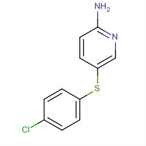 5-[(4-Chlorophenyl)thio]-2-pyridinamine Structure,64064-93-3Structure