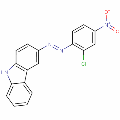 3-[(2-Chloro-4-nitrophenyl)azo]-9h-carbazole Structure,64071-87-0Structure