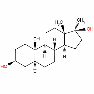 17-mEthyl-5alpha-androstane-3beta,17beta-diol Structure,641-83-8Structure