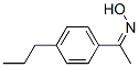 1-(4-Propylphenyl)ethan-1-one oxime Structure,64128-26-3Structure