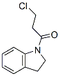 3-Chloro-1-(2,3-dihydro-1H-indol-1-yl)propan-1-one Structure,64140-62-1Structure