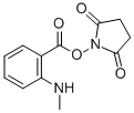 2-(Methylamino)-benzoic acid 2,5-dioxo-1-pyrrolidinyl ester Structure,64156-72-5Structure