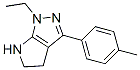 Pyrrolo[2,3-c]pyrazole, 1-ethyl-1,4,5,6-tetrahydro-3-(4-methylphenyl)- (9ci) Structure,641586-59-6Structure