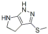 Pyrrolo[2,3-c]pyrazole, 1,4,5,6-tetrahydro-3-(methylthio)- Structure,641627-37-4Structure