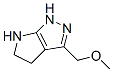 Pyrrolo[2,3-c]pyrazole, 1,4,5,6-tetrahydro-3-(methoxymethyl)- Structure,641627-55-6Structure