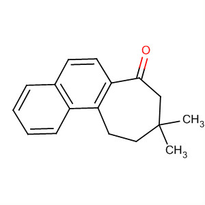 8,9,10,11-Tetrahydro-9,9-dimethyl-7h-cyclohepta[a]naphthalen-7-one Structure,64184-19-6Structure