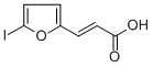 (E)-3-(5-碘-2-呋喃基)-2-丙烯酸結(jié)構(gòu)式_64186-22-7結(jié)構(gòu)式