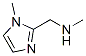 N-methyl-1-(1-methyl-1H-imidazol-2-yl)methanamine Structure,642075-19-2Structure