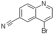 4-Bromo-6-quinolinecarbonitrile Structure,642477-82-5Structure