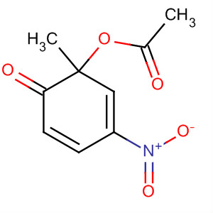 Acetic acid 1-methyl-3-nitro-6-oxo-2,4-cyclohexadienyl ester Structure,64248-42-6Structure