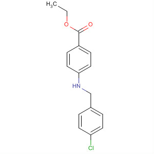 4-(4-氯芐基氨基)-苯甲酸乙酯結(jié)構(gòu)式_64288-19-3結(jié)構(gòu)式