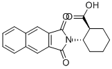 (1S,2S)-2-(Naphthalene-2,3-dicarboximido)cyclohexanecarboxylic Acid Structure,642995-16-2Structure