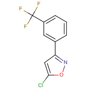 5-Chloro-3-[3-(trifluoromethyl)phenyl]isoxazole Structure,64300-29-4Structure