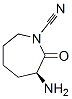 2H-azepin-2-one, 3-amino-1-cyanohexahydro-, (3s)-(9ci)Structure,643047-05-6Structure 2H-azepin-2-one, 3-amino-1-cyanohexahydro-, (3s)-(9ci) Structure,643047-05-6Structure