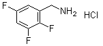 2,3,5-三氟芐胺鹽酸鹽結(jié)構(gòu)式_643088-06-6結(jié)構(gòu)式