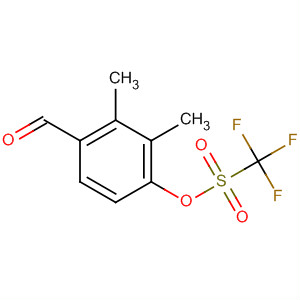 4-Formyl-2,3-dimethylphenyl trifluoromethanesulfonate Structure,643093-73-6Structure